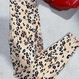Fabletics Leopard Leggings Size S